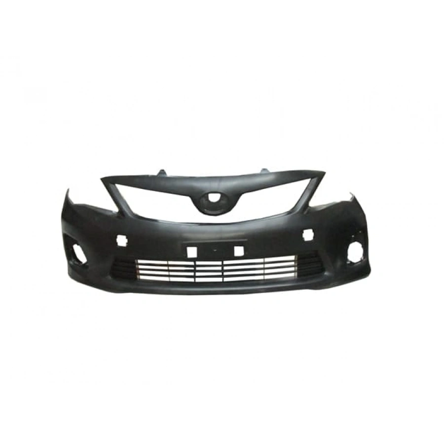 TOYOTA COROLLA- E150- 10/13; ÖN TAMPON SİYAH (IZGARALI/ÇEKİ/SİS/DELİKLİ (FAR YIKAMA DELİKSİZ)(FPI)