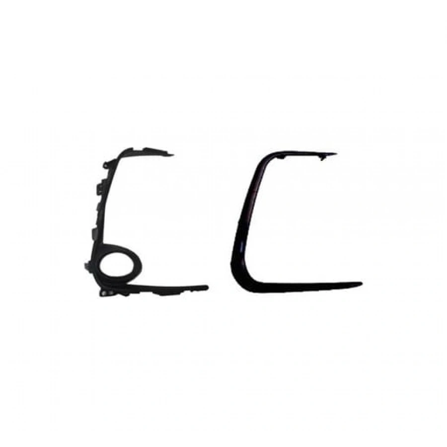 TOYOTA COROLLA- E210- 19/25; SİS LAMBA KAPAĞI SAĞ SİS DELİKLİ SİYAH İÇ DIŞ SET (2 PARÇA)