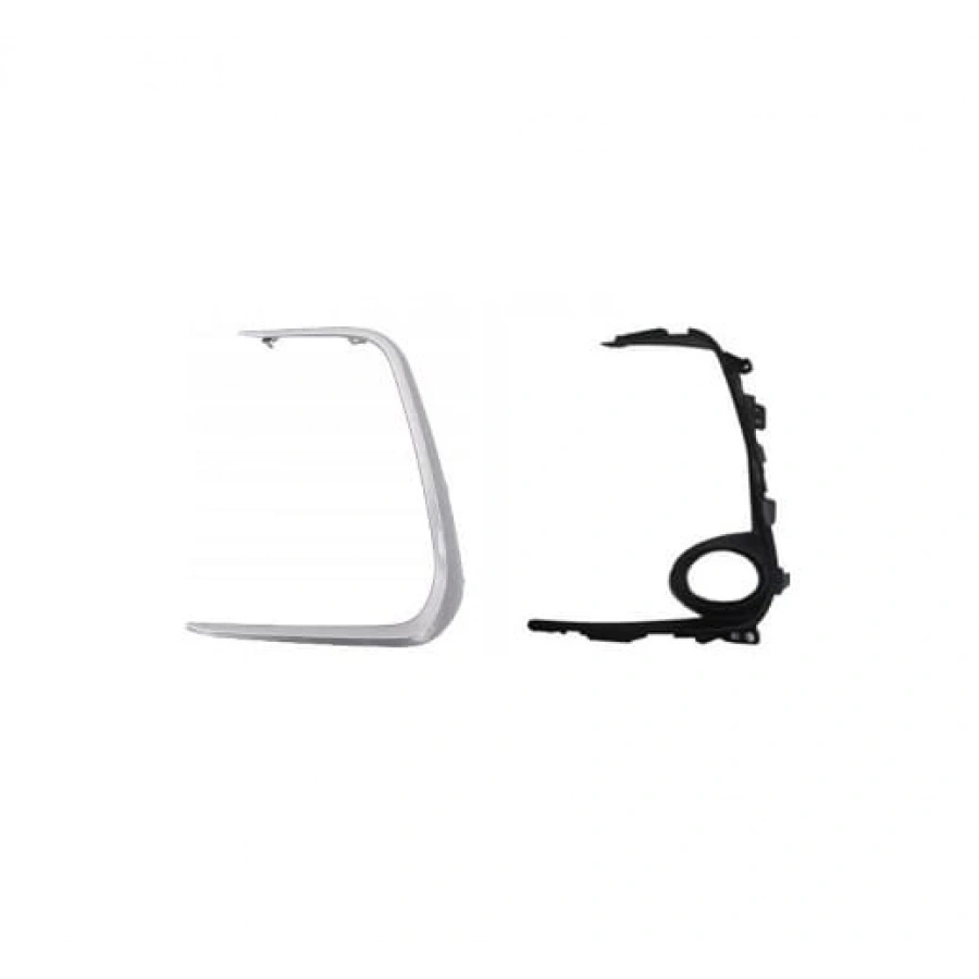 TOYOTA COROLLA- E210- 19/25; SİS LAMBA KAPAĞI SOL SİS DELİKLİ NİKELAJLI İÇ DIŞ SET (2 PARÇA)