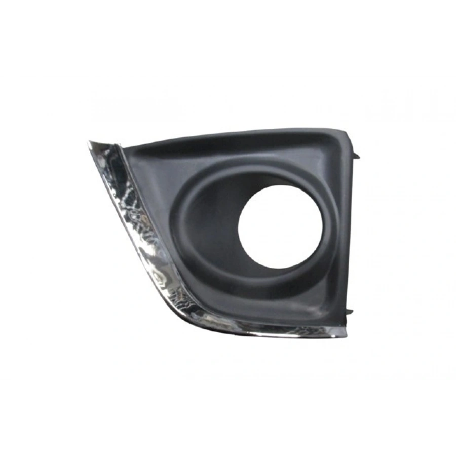 TOYOTA COROLLA- NDE180- 13/16; SİS LAMBA KAPAĞI SOL SİYAH SİS DELİKLİ (NİKELAJ ÇITALI) (TW)