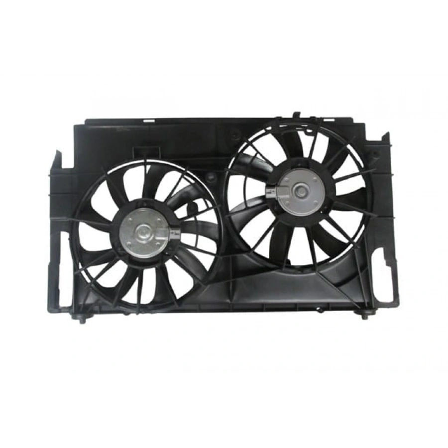 TOYOTA RAV4- 13/16; RADYATÖR VE KLİMA FAN DAVLUMBAZI KOMPLE ÇİFTLİ (MOTORLU)(9+7 KANAT) (ORİS)