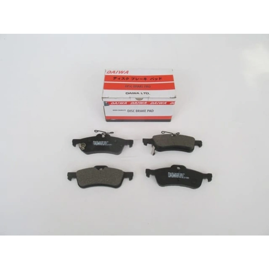 TOYOTA YARIS- 11/16; ARKA FREN BALATASI 1,0/1,3/1,5 (DİSK)(123,1X43,8X14)(BRAMAX)