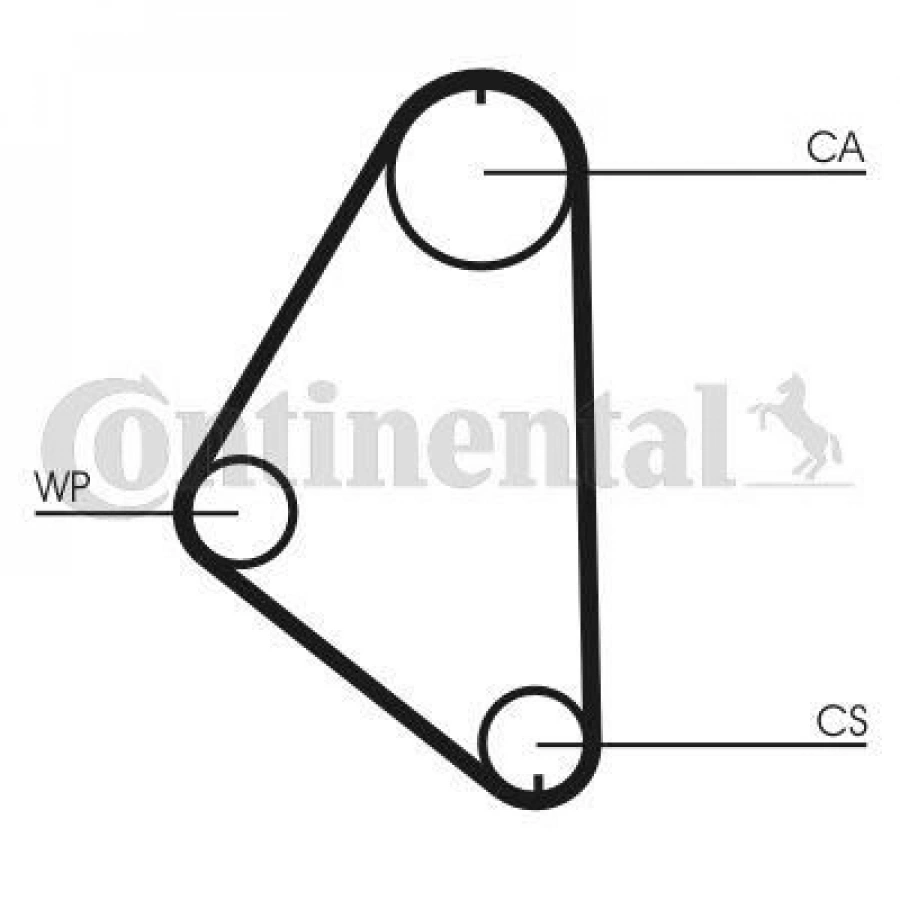 TRİGER EKSANTRİK KAYIŞI 225×300 VECTRA B OMEGA 2.5 2.6-3.2 24V X25XE SIGNUM 3.2DGI 24V 0307 SAAB CT8
