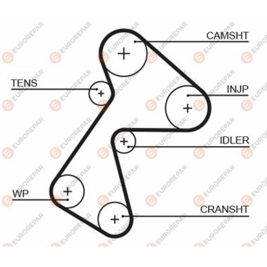 TRIGER KAYISI ZAMANLAMA KAYISI /151 DIS CLIO/EXPRESS 1.9 97-