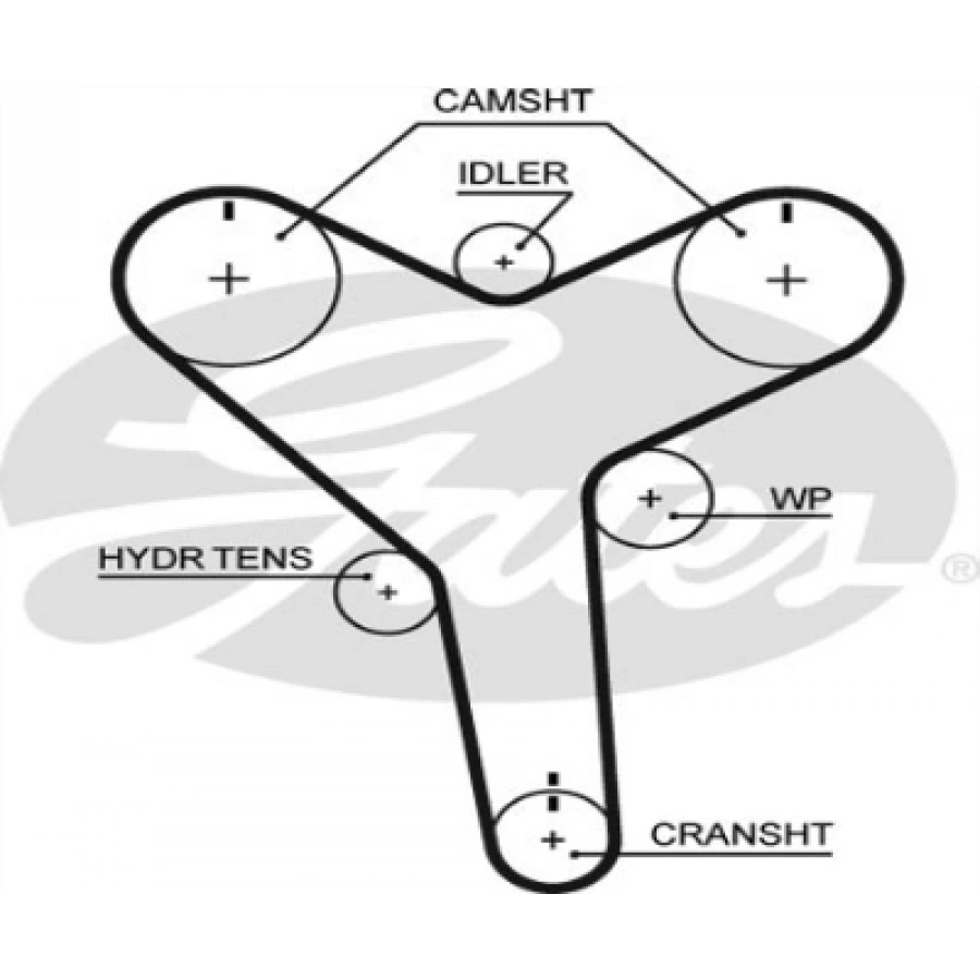 TRIGER SETI . CAMRY (V1, V2) 3.0 24V 93-01