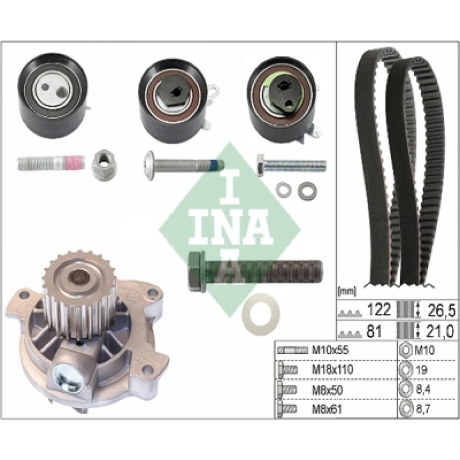 TRIGER SETI+DEVIRDAIM 122 DIS / KP15323XS / 530048330 T4-LT ACV-ANJ-AVR-AHD 2,5 TDI 91-