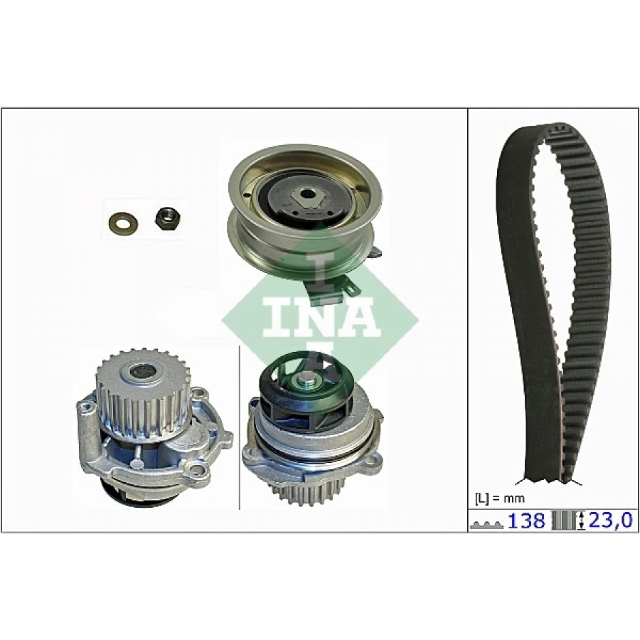 TRIGER SETI+DEVIRDAIM 138 DIS / KP15489XS-1 / 530017131 GOLF4-GOLF5-BORA-A3-TOLEDO-OCTAVIA-PASSAT AKL-AEH-BGU-BSE-BFQ-ALZ 1,6 97-