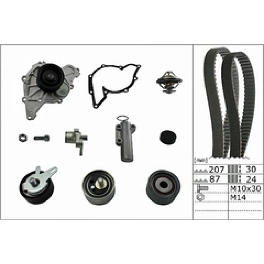 TRIGER SETI+DEVIRDAIM 207 DIS / PK05621TH PASSAT-A4-A6 AFB-AKN-AKE 2,5 TDI 97-04