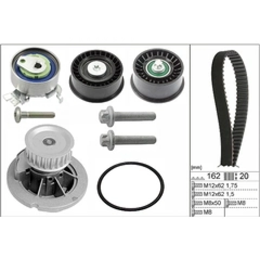 TRIGER SETI+DEVIRDAIM ASTRA G CORSA C MERIVA A VECTRA C ZAFIRA A Z14XE-Z16XE 01-04