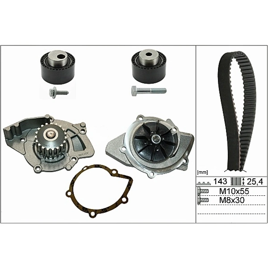TRIGER SETI+DEVIRDAIM BOXER/JUMPER 2.2 HDI 01-06
