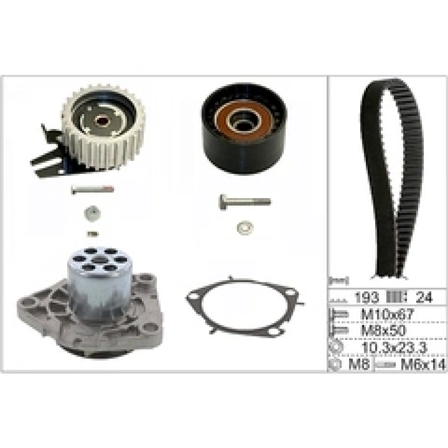 TRIGER SETI+DEVIRDAIM DOBLO/LINEA/BRAVO/FIAT 500/GIULIETTA/COMBO D 1,6 mjt 07-