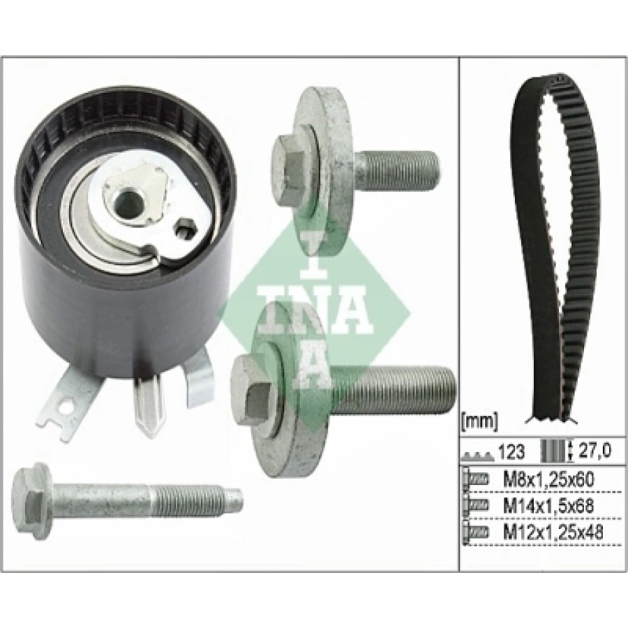 TRIGER SETI EKSANTRIK GERGI SETI CLIO/KANGO/MEGAN/LOGAN/MICRA/NOTE/QASHQAI 1.5 dCi 03-