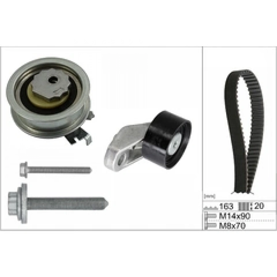 TRIGER SETI K035680XS GOLF8-A3-LEON-OCTAVIA DLAA-DLAB-DFNA-DFNB-DSGB-DSGD 1,0 TSI 20-