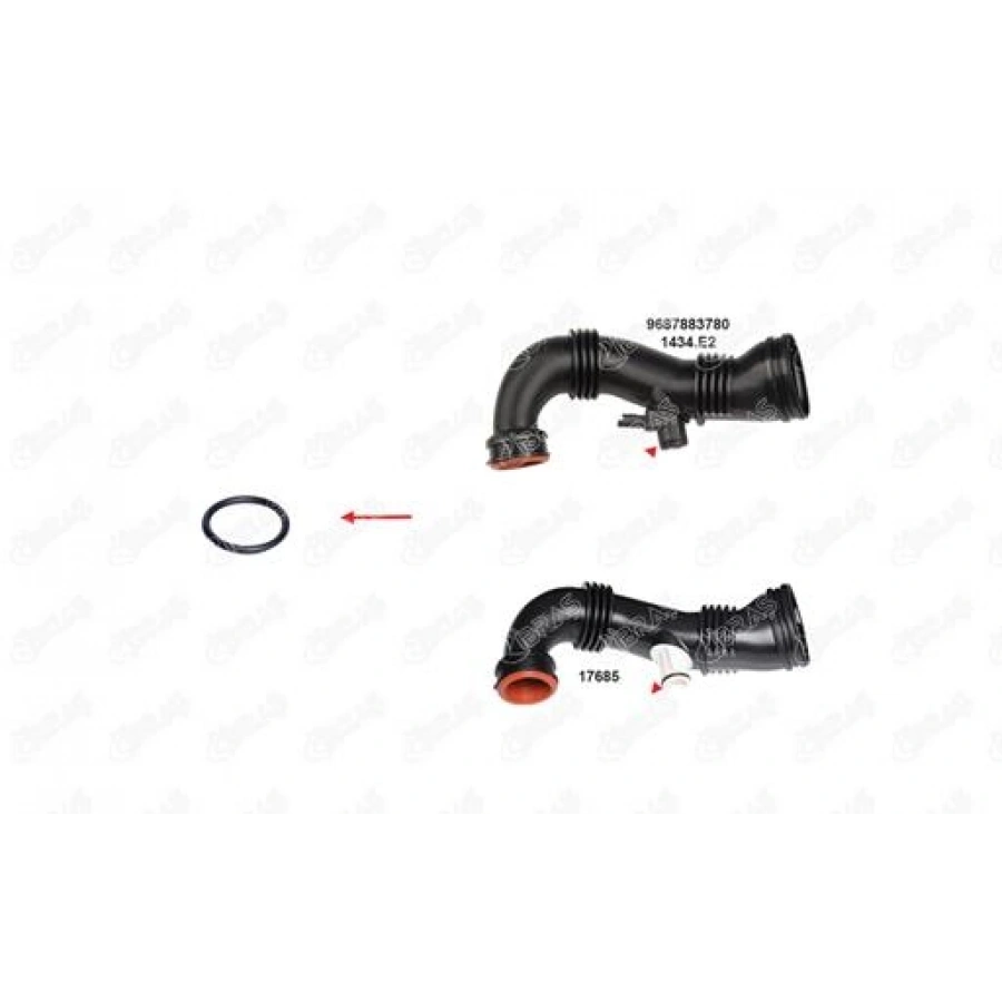 TURBO HORTUM CONTASI 24.00 X 3.00MM SCUDO/EXPERT/JUMPY/PARTNER/BERLINGO BM 04-