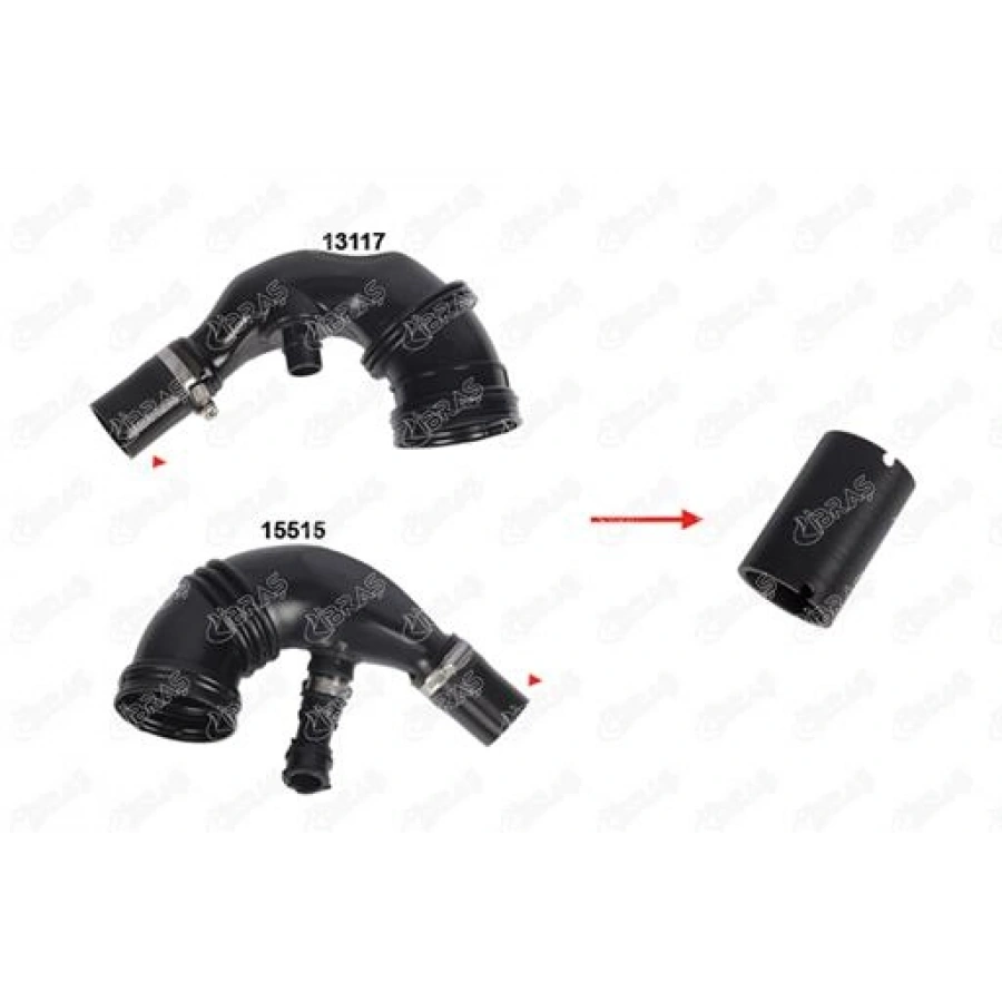 TURBO HORTUMU (35MMX6.5CM) FIORINO LINEA 1.3 MTJ 07-