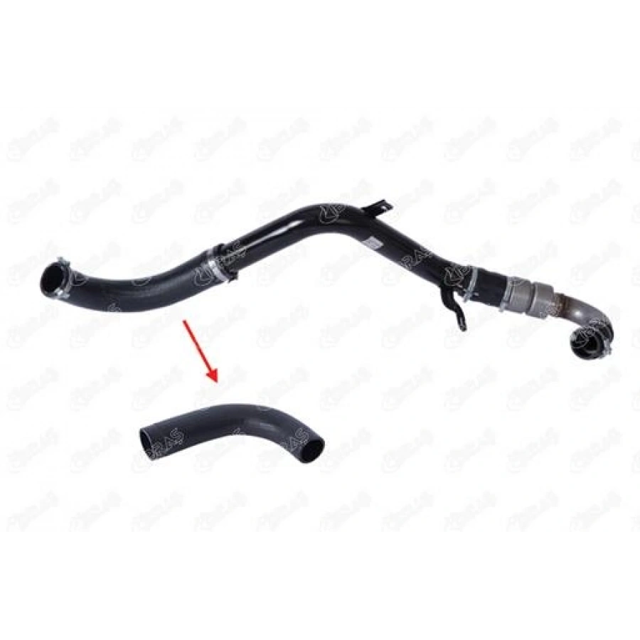 TURBO HORTUMU BÜYÜK 1 PARCA FOCUS/C-MAX 2.0 TDCI 06-