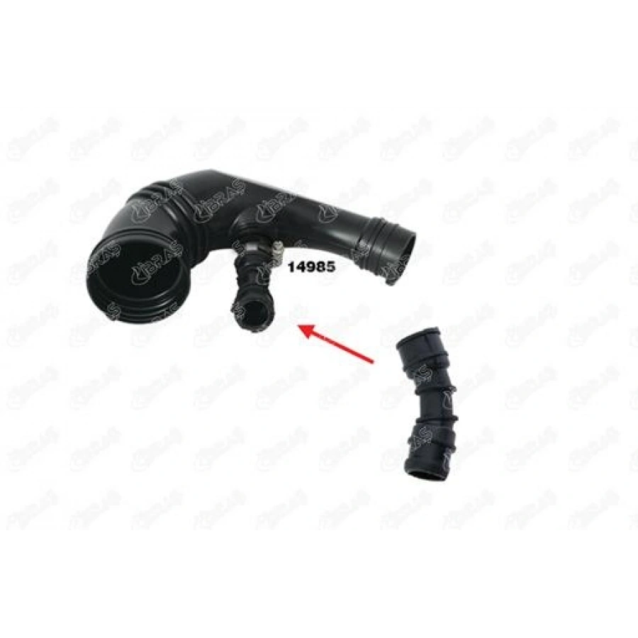 TURBO HORTUMU DOBLO IDEA 1,3 MJET 03-