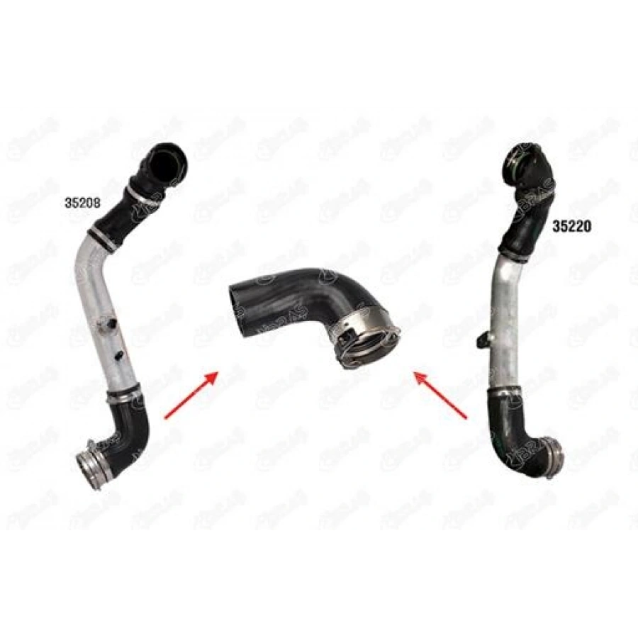 TURBO HORTUMU E60-E61 M57 03-10