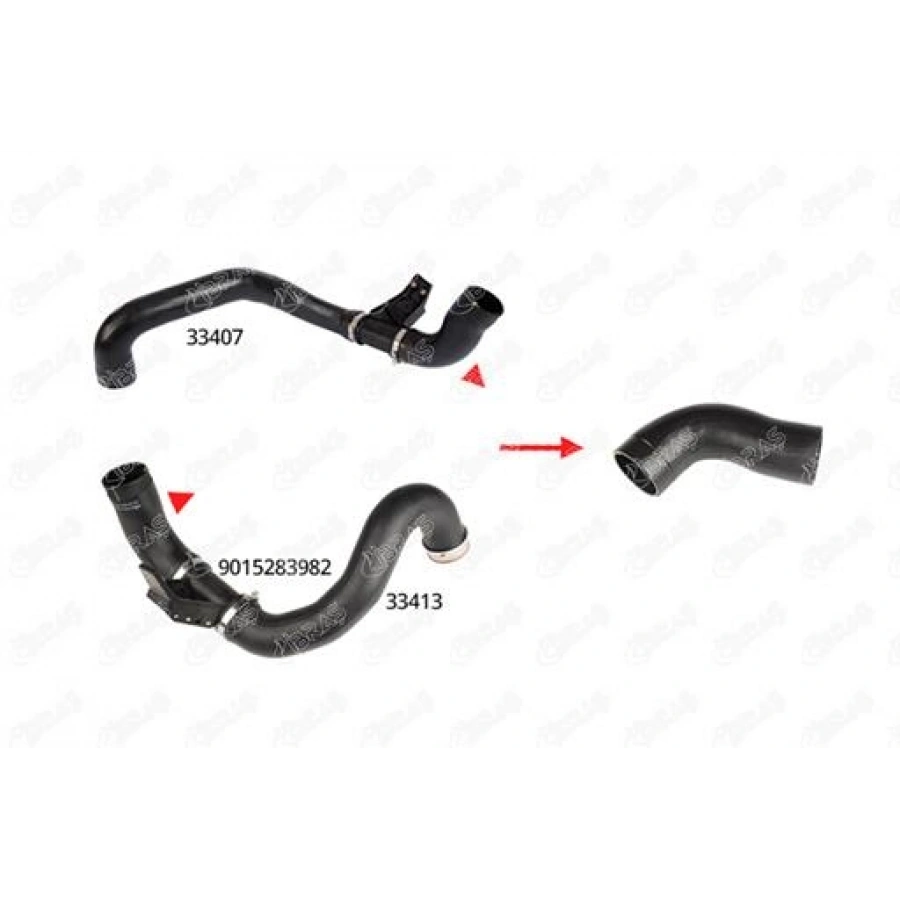 TURBO HORTUMU KÜÇÜK HORTUM W901-902-903-904 M611 00-06