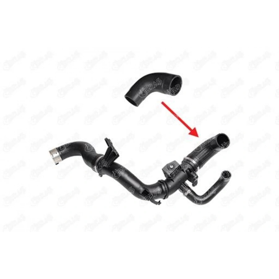 TURBO HORTUMU PLASTIK PARÇA HARIÇ ( KÜÇÜK OLAN DIRSEK HORTUM ) EGEA 1,4-1,6 15-