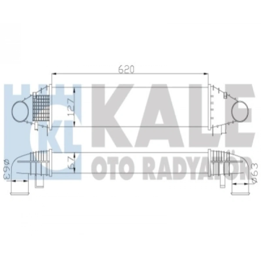 TURBO RADYATÖRÜ 204-212 271-646 2007-
