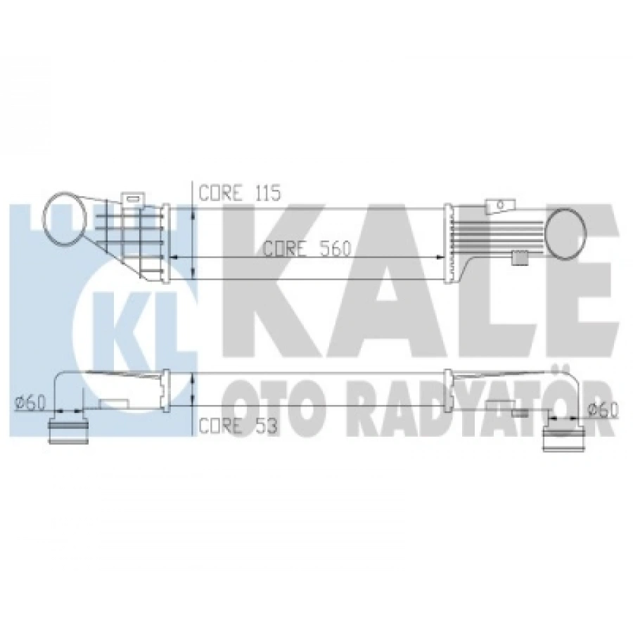 TURBO RADYATÖRÜ 210 111-611-612 1995-2002