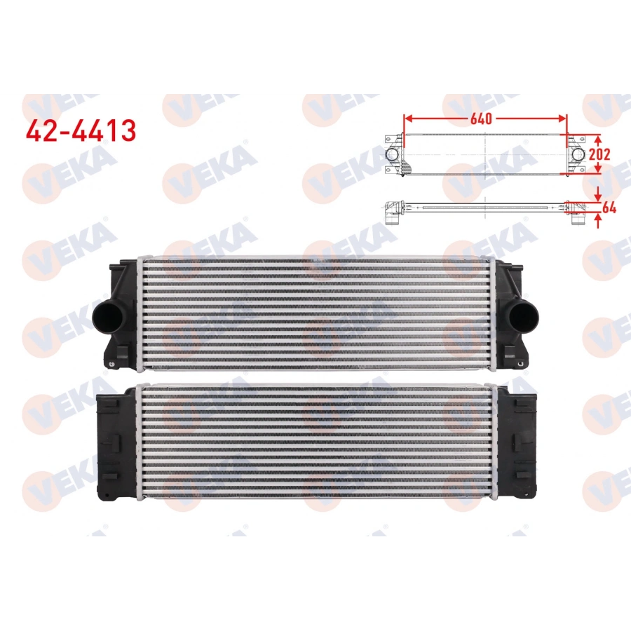 TURBO RADYATÖRÜ AMAROK CDBA-CDCA-CNFA-CNFB 2,0 TDI 10-