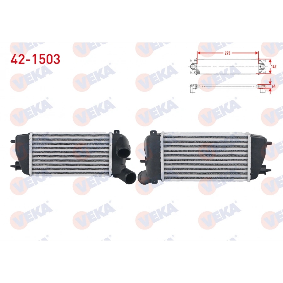 TURBO RADYATÖRÜ C2/C3 1.4 HDI 02-09