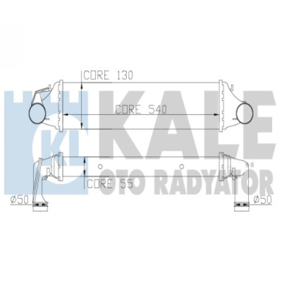 TURBO RADYATÖRÜ E46 M47-M57 00-03