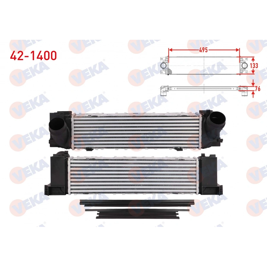 TURBO RADYATÖRÜ F20-F20 LCI-F21-F21 LCI-F22-F22 LCI-F23-F23 LCI-F30-F30 LCI-F31-F31 LCI-F34- GT BM 10-18