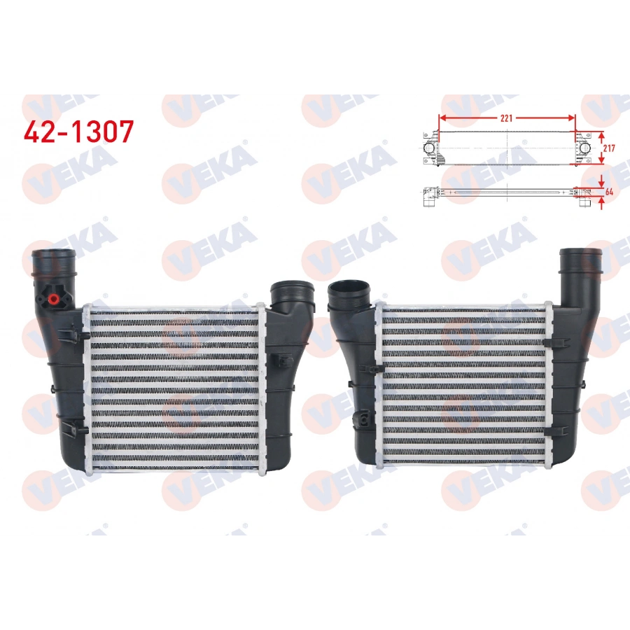 TURBO RADYATORU (INTERCOOLER) AUDI A4 2.0 TDI - 2.0 TFSI QUATTRO 2004-2008