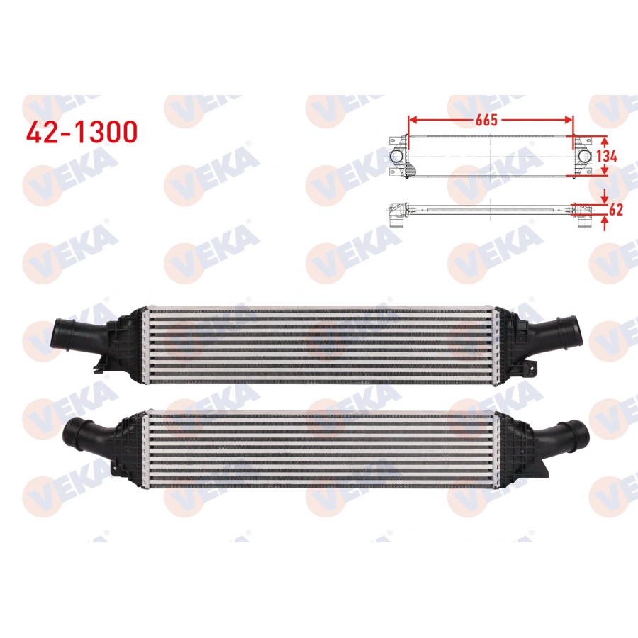 TURBO RADYATORU (INTERCOOLER) AUDI A4 (8K5,B8) 1.8 TFSI 2007-2015