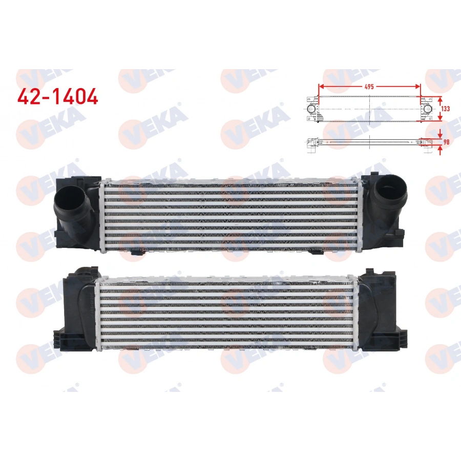 TURBO RADYATORU (INTERCOOLER) BMW 1 SERISI 116 i - 118 i 2010-/ 2 SERISI 218 i - 220 D 2014-/ 3 SERISI 318 i - 320 D - 320 D xDrive 2011-/ 4 SERISI 420 D - 428 i 2013-