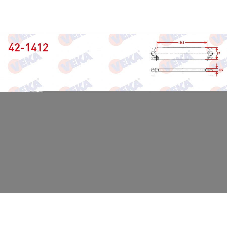 TURBO RADYATORU (INTERCOOLER) BMW 5 SERISI (E60) 520 D - 525 D - 530 D 2003-2010