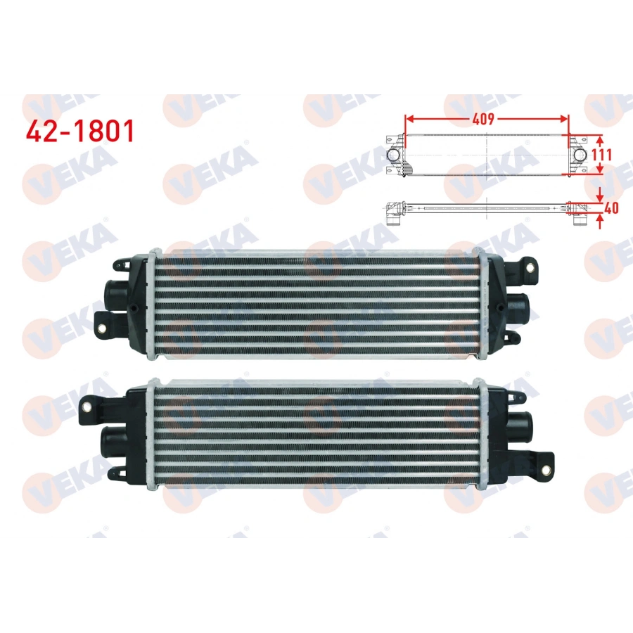 TURBO RADYATORU (INTERCOOLER) FIAT ALBEA 1.3 MJT 2002-