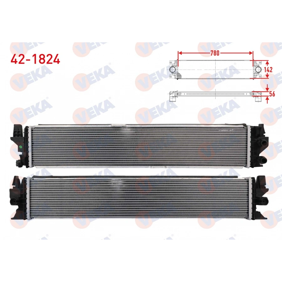 TURBO RADYATORU (INTERCOOLER) FIAT DUCATO 2.2 JTD 2021-