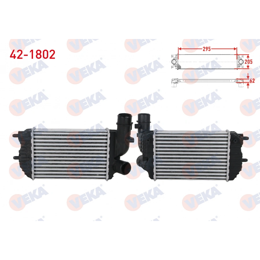 TURBO RADYATORU (INTERCOOLER) FIAT DUCATO (230) 2.5 TDI 1994-2002