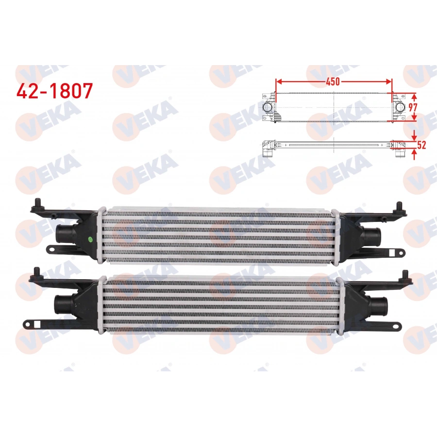 TURBO RADYATORU (INTERCOOLER) FIAT GRANDE PUNTO (199) 1.3 MJT 75 HP 2005-2012