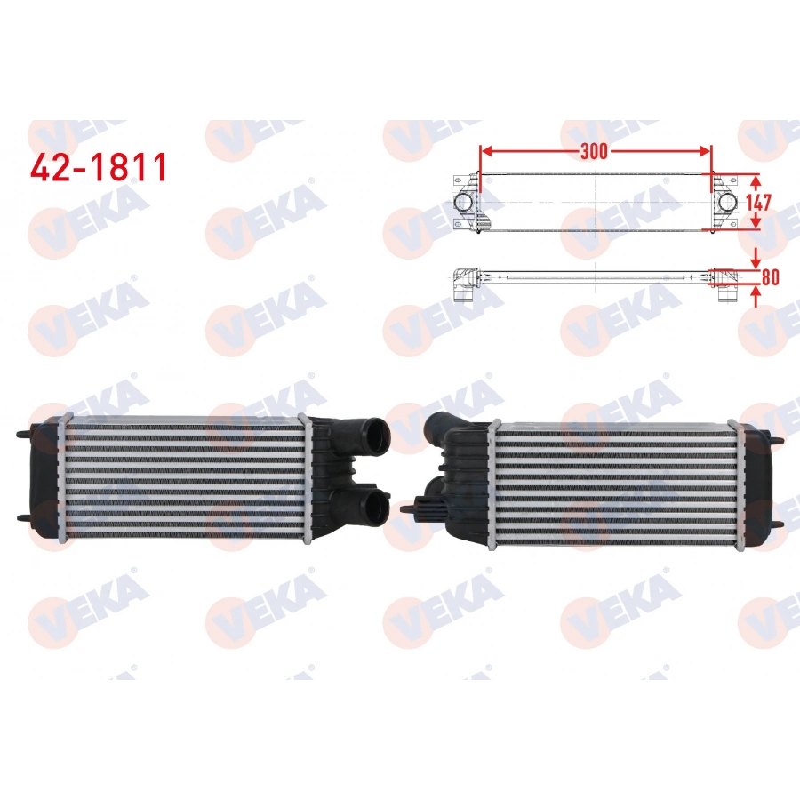 TURBO RADYATORU (INTERCOOLER) FIAT SCUDO (270) 1.6 MJT 2007-