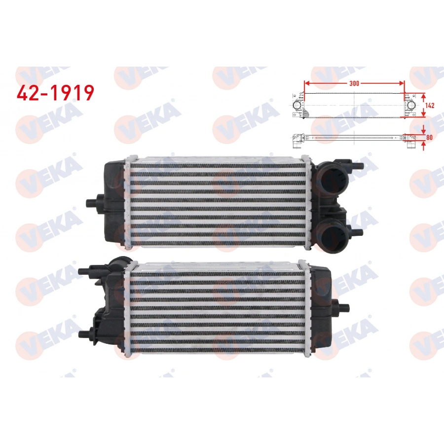 TURBO RADYATORU (INTERCOOLER) FORD ECOSPORT 1.5 TDCI 2018-