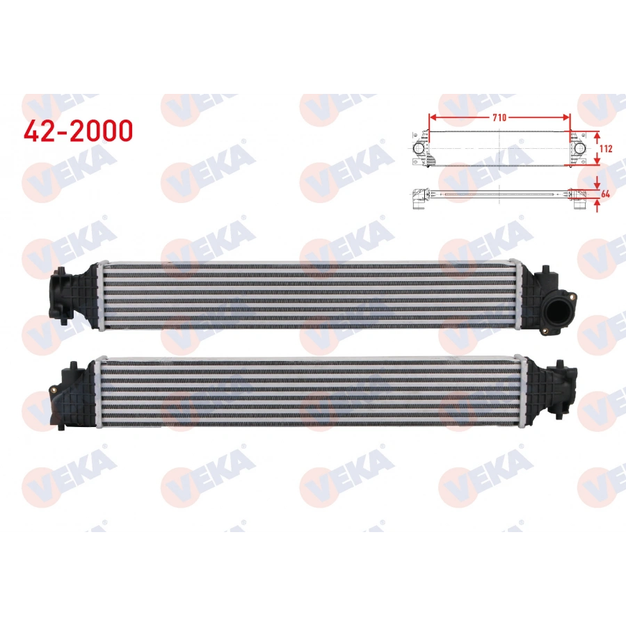 TURBO RADYATORU (INTERCOOLER) HONDA CIVIC X 1.5 RS 2016-