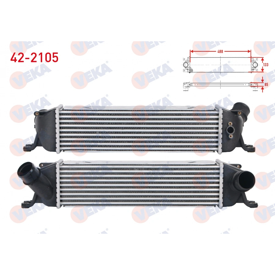 TURBO RADYATORU (INTERCOOLER) HYUNDAI H1 2.5 CRDI M-T 2008-