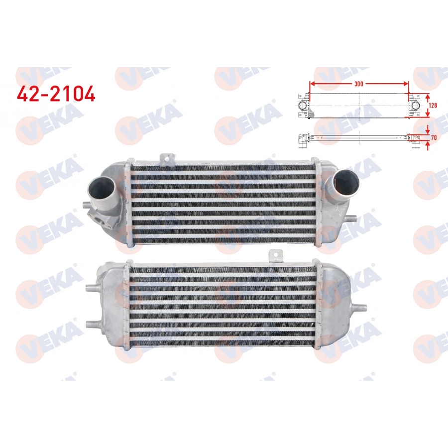 TURBO RADYATORU (INTERCOOLER) HYUNDAI I20 1.4 CRDI 2008-2012/ IX20 1.4 CRDI 2010-/ KIA SOUL 1.6 CRDI 2009-/ KIA VENGA 1.4 CRDI - 1.6 CRDI 2010-