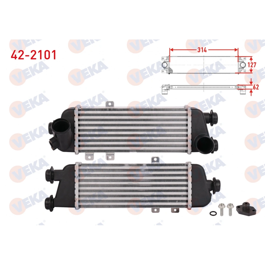 TURBO RADYATORU (INTERCOOLER) HYUNDAI I30 (FD) 1.6 CRDI 2007-2011