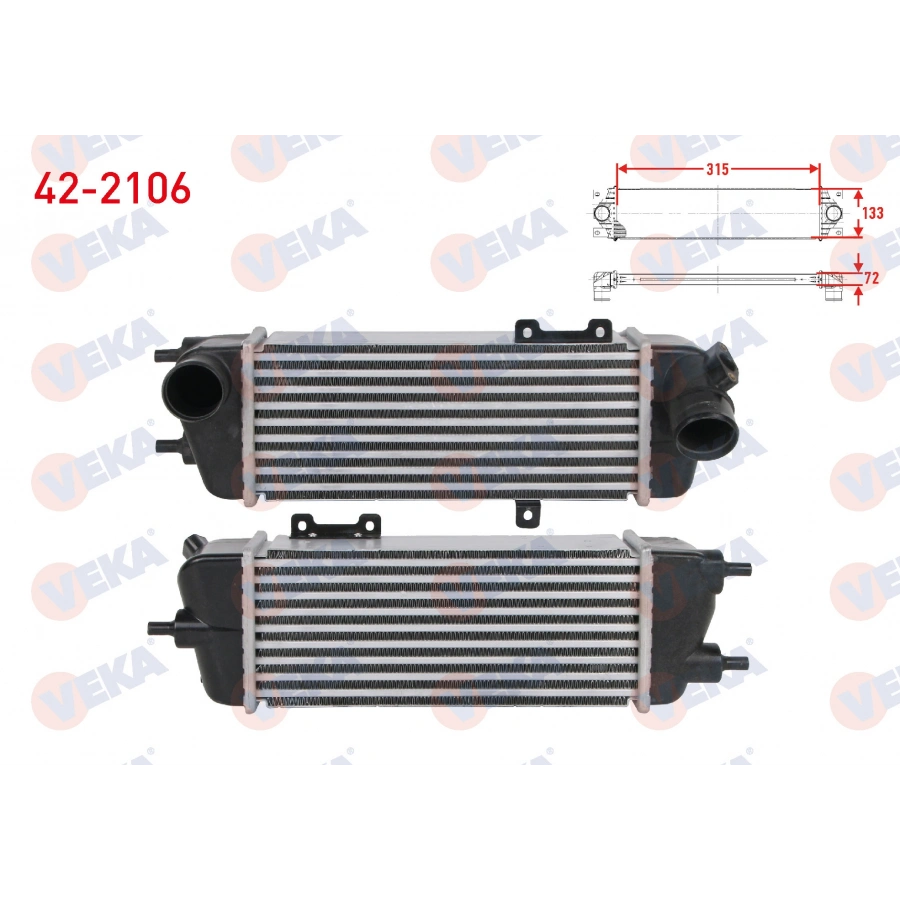 TURBO RADYATORU (INTERCOOLER) HYUNDAI I30 (FD) 1.6 CRDI 2007-2011