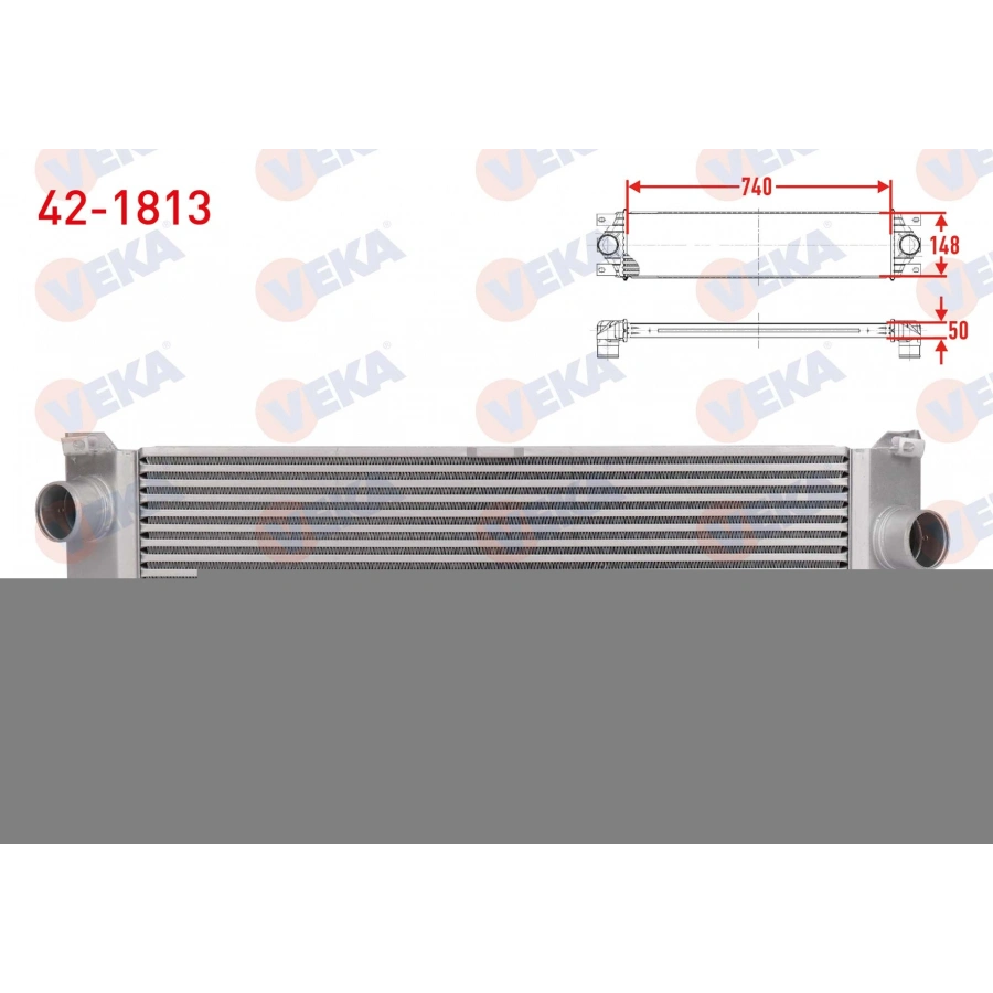 TURBO RADYATORU (INTERCOOLER) INCE TIP FIAT DUCATO (250) 2.3 MJT 2006-2014