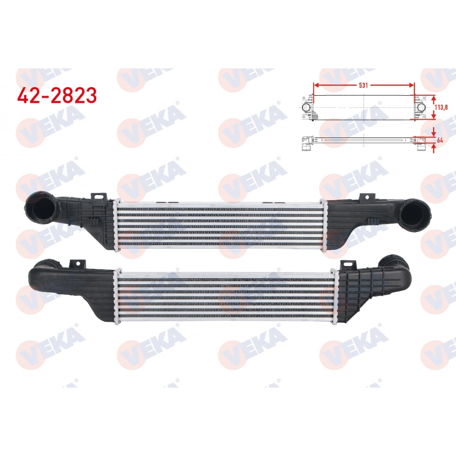 TURBO RADYATORU (INTERCOOLER) MERCEDES E SERISI (W210) E 320 CDI 1995-2002