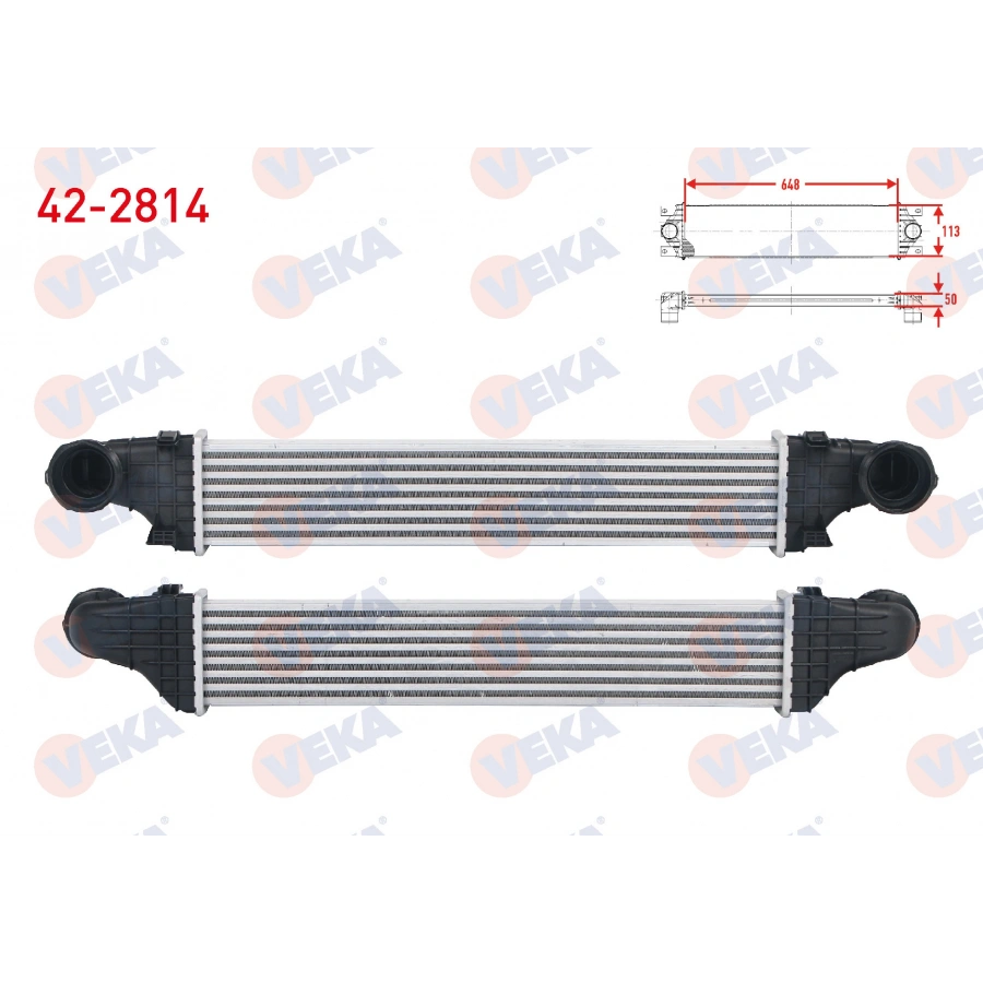 TURBO RADYATORU (INTERCOOLER) MERCEDES E SERISI (W211) E 200 CDI - E 220 CDI 2002-2008