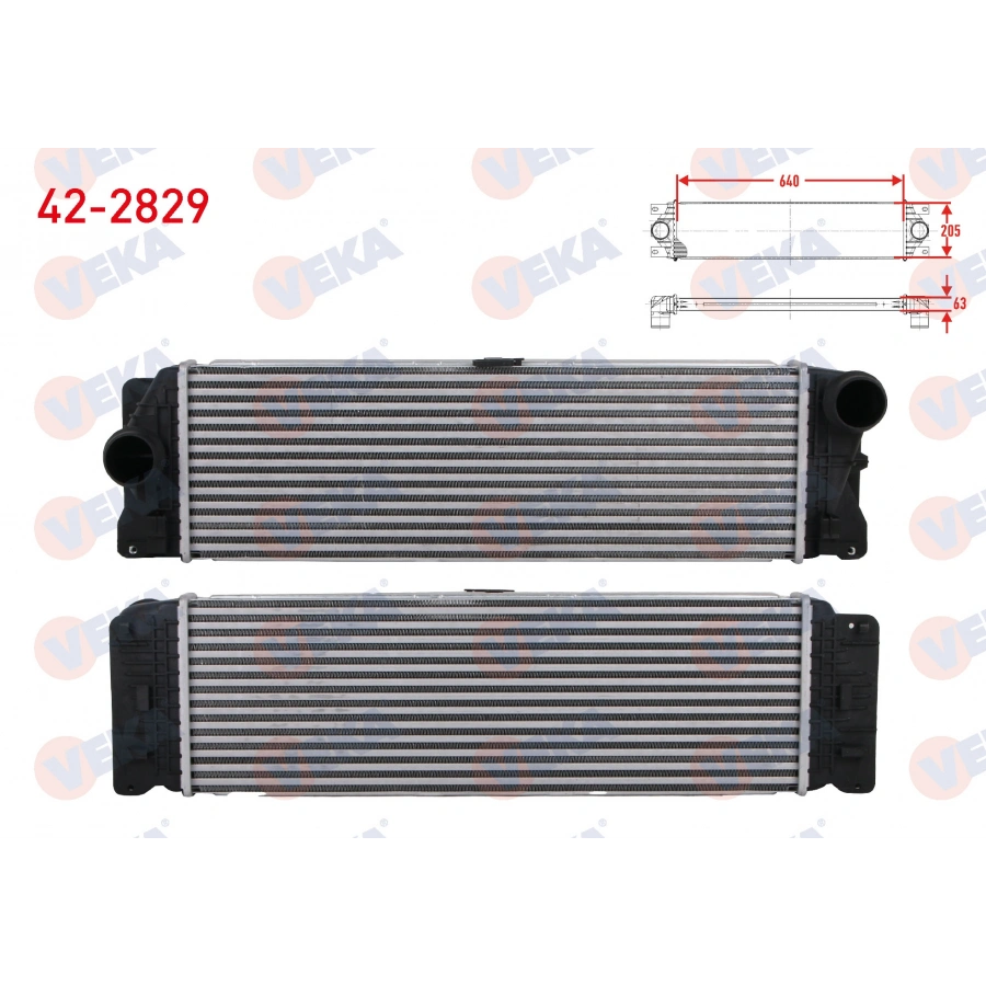 TURBO RADYATORU (INTERCOOLER) MERCEDES SPRINTER (907) 2018-
