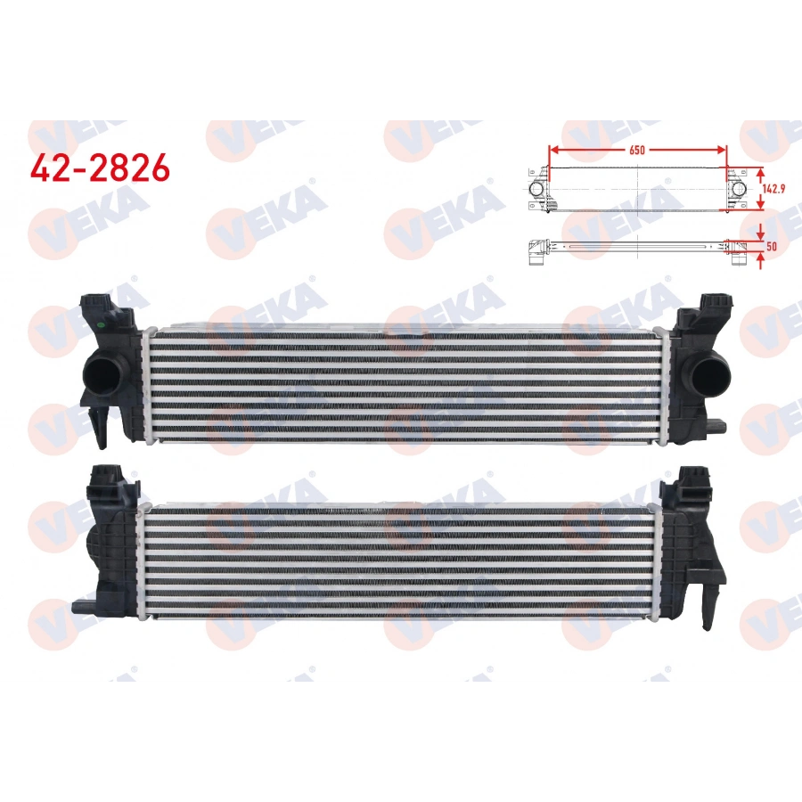 TURBO RADYATORU (INTERCOOLER) MERCEDES VITO (W447) 109 CDI - 111 CDI 2014-